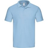 Fruit Of The Loom Blue Men's Polo Shirt Original Polo Friut of the Loom Cene