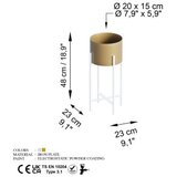 WALLXPERT Dekorativna saksija GED026C | ePonuda.com