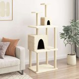  Penjalica za mačke sa stupovima za grebanje krem 167 cm | shoptok.hr
