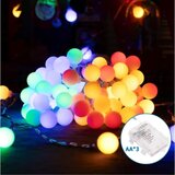 Aigostar LED božićna girlanda za spoljašnju upotrebu 50xLED/3xAA/8 režima 5,3 m IP44 višebojna | Eponuda.com