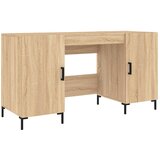 Maison Chic Pisalna miza - pisarniška miza - Računalniška miza sonoma hrast 140x50x75 cm inženirski les, (21785556) | Shoptok.si