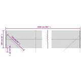  Žičana ograda srebrna 1 6 x 25 m | shoptok.hr