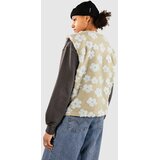 24COLOURS 90529A Green Flower Sherpa Brezrokavnik green | Shoptok.si
