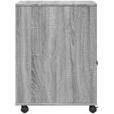 Stalak za pisač s kotačima siva boja hrasta 60 x 50 x 67 cm | shoptok.hr