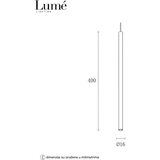 Aria 64 VISILICA LED 4W 3000K CRNA u