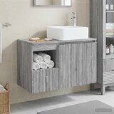  Set namještaja za kupaonicu 2 kom. Siva Sonoma 53 x 35 x 80 cm | Shoptok.si