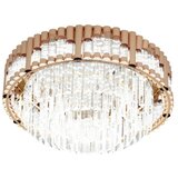 Brilagi LED prigušiva plafonska svetiljka CROWN LED/41W/230V prečnik 48 cm u zlatnoj boji + daljinski upravljač | Eponuda.com