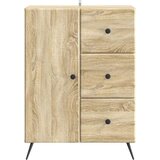  Strani šal Sonoma hrast 66 x 34,5 x 90 cm Inženirski les, (5000218084) | Shoptok.si