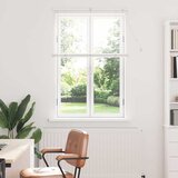 vidaXL Zavjesa za prozor sa zavjesama Ostalo Bijela 80 x 130 cm Aluminij | shoptok.hr