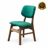 Silla Trpezarijska stolica Walter, drvo-zelena | Eponuda.com