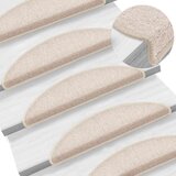  Otirači za stepenice 20 kom Taupe 56x17x3 cm | shoptok.hr