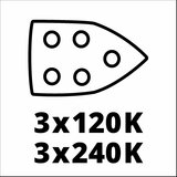 Einhell TE-OS 18/150 Li Solo, Akumulatorska vibraciona brusilica - (4460708) | ePonuda.com