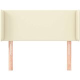  Vzglavje z ušesi krem 93x16x78/88 cm umetno usnje, (20738841) | Shoptok.si