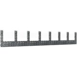 vidaXL gabion košara u-oblike z 8 stebri železo 860x20x150 cm | Shoptok.si