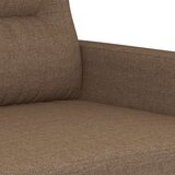  Sedežna garnitura 4-delna z blazinami rjavo blago, (20922975) | Shoptok.si