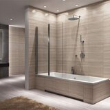 REA Bath Agat-2 80 Zložljiv zaslon za tuširanje | Shoptok.si