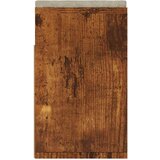 vidaXL Klop za čevlje z blazino dimljeni hrast 104x30x49 cm iverna pl. | Shoptok.si