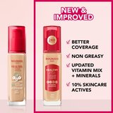 Bourjois Healthy Mix posvetlitveni vlažilni tekoči puder 24 ur odtenek 56.5C Maple 30 ml | Shoptok.si