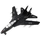 Vojni zrakoplov Jet Fighter sa zvukovima i svjetlima - crni | shoptok.hr