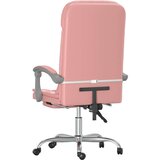  Masažni pisarniški stol roza umetno usnje, (21113810) | Shoptok.si