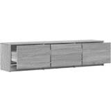 TV omarica z LED Siva Sonoma 165 x 34 x 40 cm Konstruiran les, (5000137202) | Shoptok.si