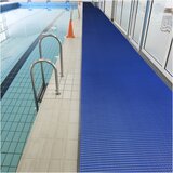 Notrax Nedrseča podloga, PVC, širina 900 mm, na tek. m, modra | Shoptok.si