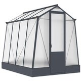 WESTMANN Aurora 68 | Staklenik s temeljima | Antracit | 2 5 x 2 m | shoptok.hr