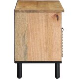 TV ormarić smeđi 100x33x46 cm Puno drvo Mango | Eponuda.com