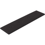  Zidne ploče od umjetne kože 12 kom crne 60 x 15 cm 1 08 m² | shoptok.hr