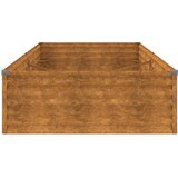  Povišena vrtna gredica 195 x 100 x 36 cm od čelika COR-TEN | shoptok.hr
