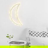  Led zidna svjetiljka dekorativni mjesec 3000K | shoptok.hr