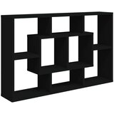  Polica crna 85 x 16 x 52 5 cm od konstruiranog drva | shoptok.hr