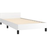  Okvir za krevet s uzglavljem bijeli 80 x 200 cm od umjetne kože | Eponuda.ba