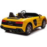  Licencirani auto na akumulator Audi Spyder R8 LIFT STRONG - dvosjed - žuti | shoptok.hr