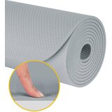 Rebel ACTIVE Strunjača prostirka za jogu, pilates i fitnes 183x61 cm debljina 4mm TPE siva RBA-3157-GY Slike