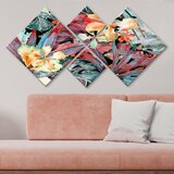 Wallity slika 4MDF794486410, 60x115 cm, 4 dela | ePonuda.com