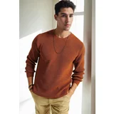 Dewberry 18369 Knitwear Mens Sweater-CINNAMON