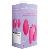 Shots Loveline - punjivi, radio vibrator za par (roza) | shoptok.hr
