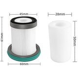 INORCO Nadomestni Hepa filter za T11 / T11 Pro brezini roni akumulatorski sesalnik Cyclone P, (21983259) | Shoptok.si