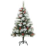  Umjetno božićno drvce S LED lampica Zelena i bijela 150 cm | shoptok.hr