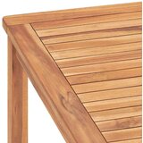  Vrtni blagovaonski stol 180 x 90 x 77 cm od masivne tikovine | shoptok.hr