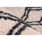 Kayoom PREPROGA Z VISOKIM FLOROM Orlando 125 Elfenbein 80/150 cm krem barve | Shoptok.si