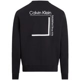 Calvin Klein Majica grafit / črna / bela | Shoptok.si
