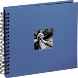 Hama fine art spiral azur 28x24 50 black pages 113683 Cijene