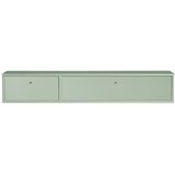 Hammel Furniture Svetlo zelena TV omarica 136x22 cm Mistral – Cene