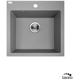 LAVEO Granitna sudopera Alena 49x49cm Siva Cene