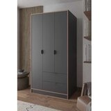 Hanah home Ormar Arden 3, 97 x 182 x 44 cm, Antracit | Eponuda.ba
