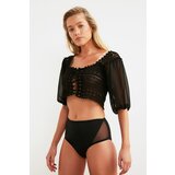 Trendyol Bikini bottom Tulle Detaljno crno | siva | krema | ePonuda.com