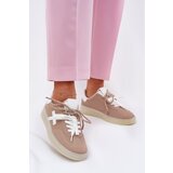 Boto Low Women's Sports Shoes Beige Zelevelis | Shoptok.si