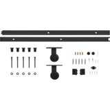 vidaXL Drsna vrata Rjava 80 x 208 cm Trdna borovina | Shoptok.si